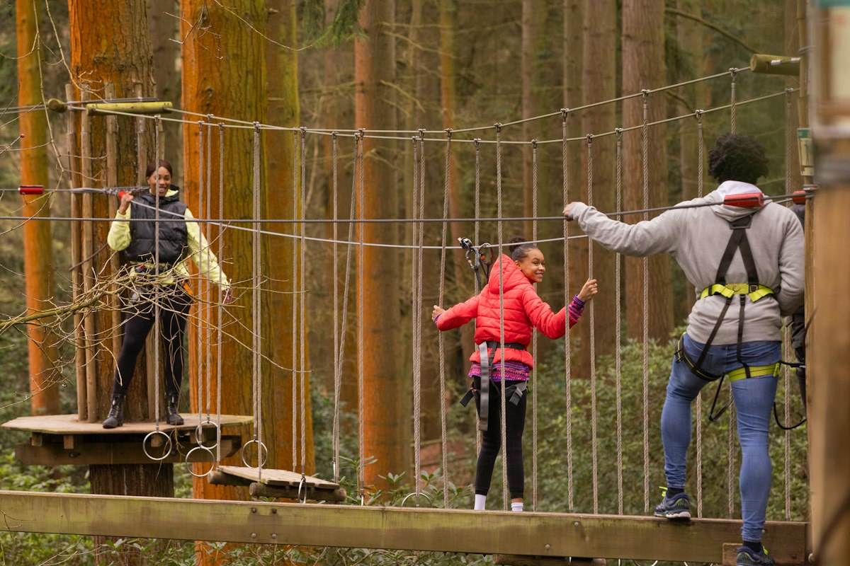 High Ropes Telford Treetop Challenge Thetford | Classic High Ropes Adventure