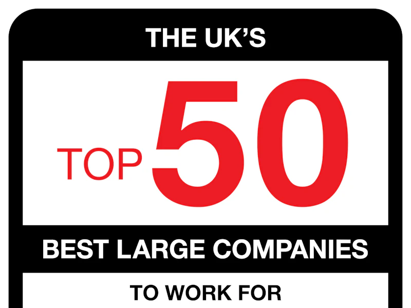 Top 50 Best Companies To Work For 2025 Award Logo