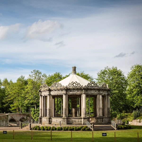 A historic building at Dalkeith Country Park near Edinburgh