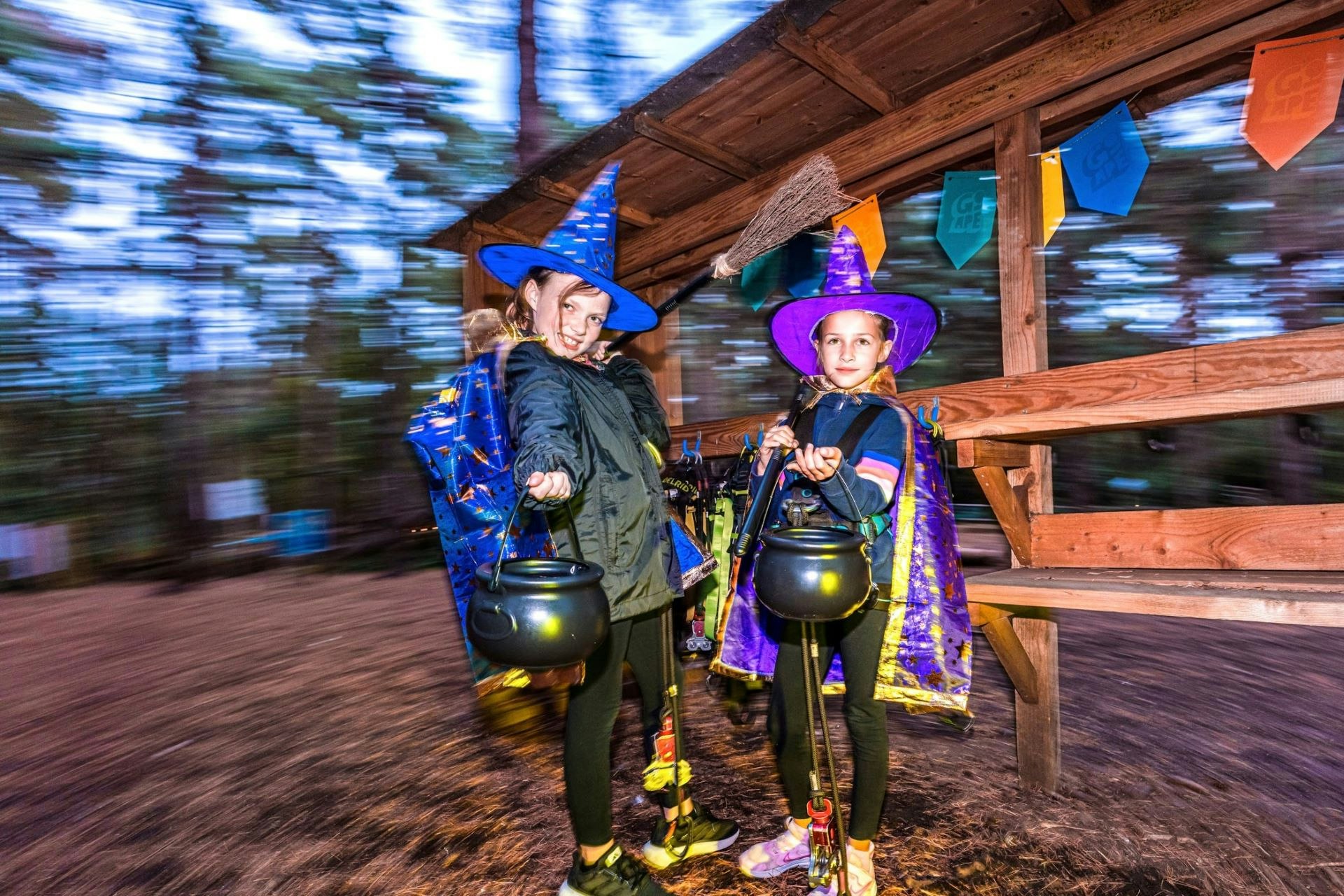 Halloween Potion Hunt at Go Ape Leeds Castle, from Go Ape
