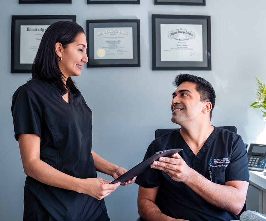 Dr. Nathan and nurse