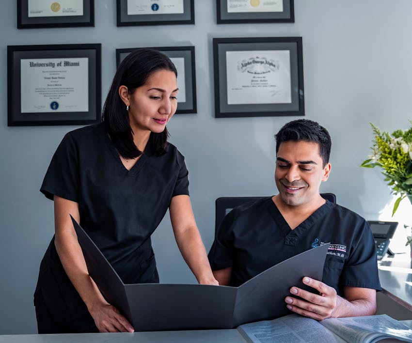 Dr. Nathan and nurse