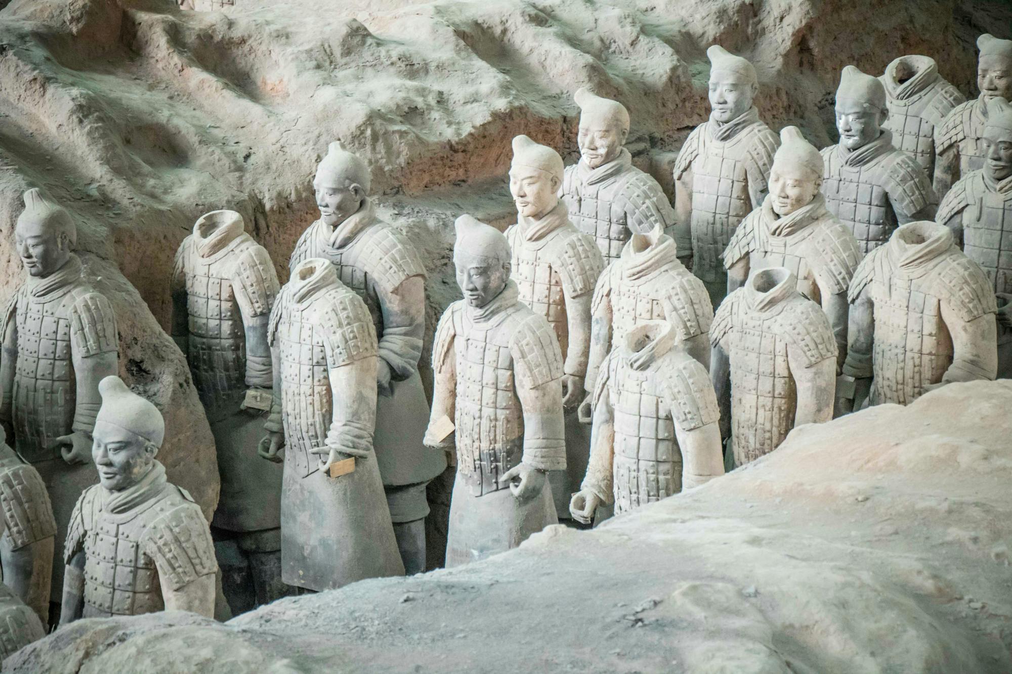 terracotta warriors