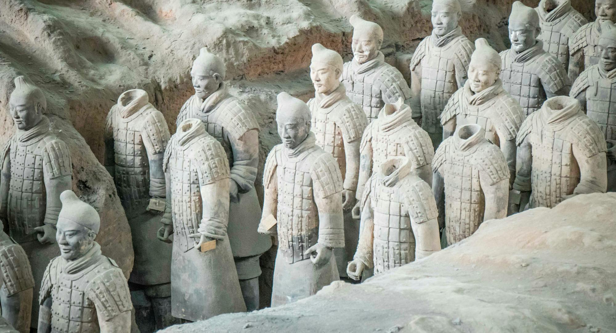 terracotta warriors