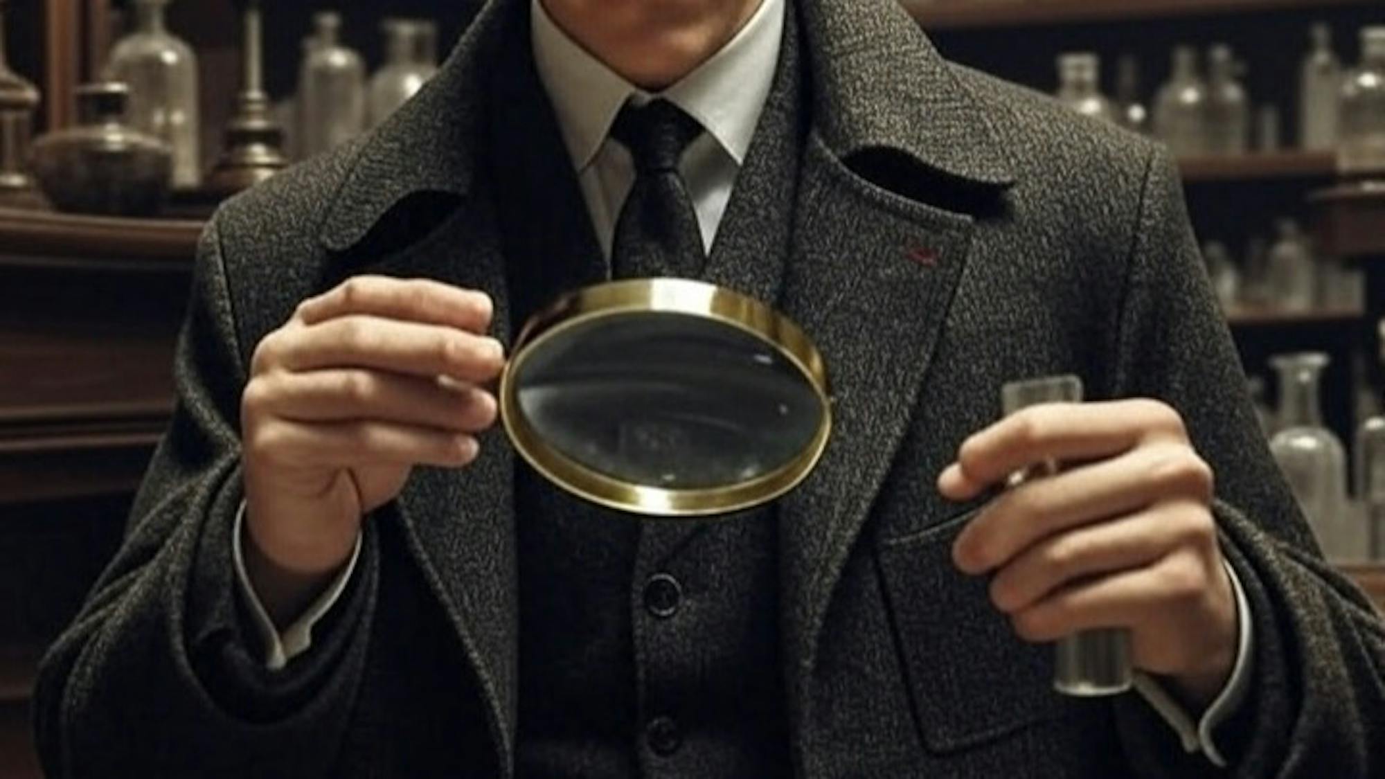 AI Generated Sherlock Holmes - Mike Rea