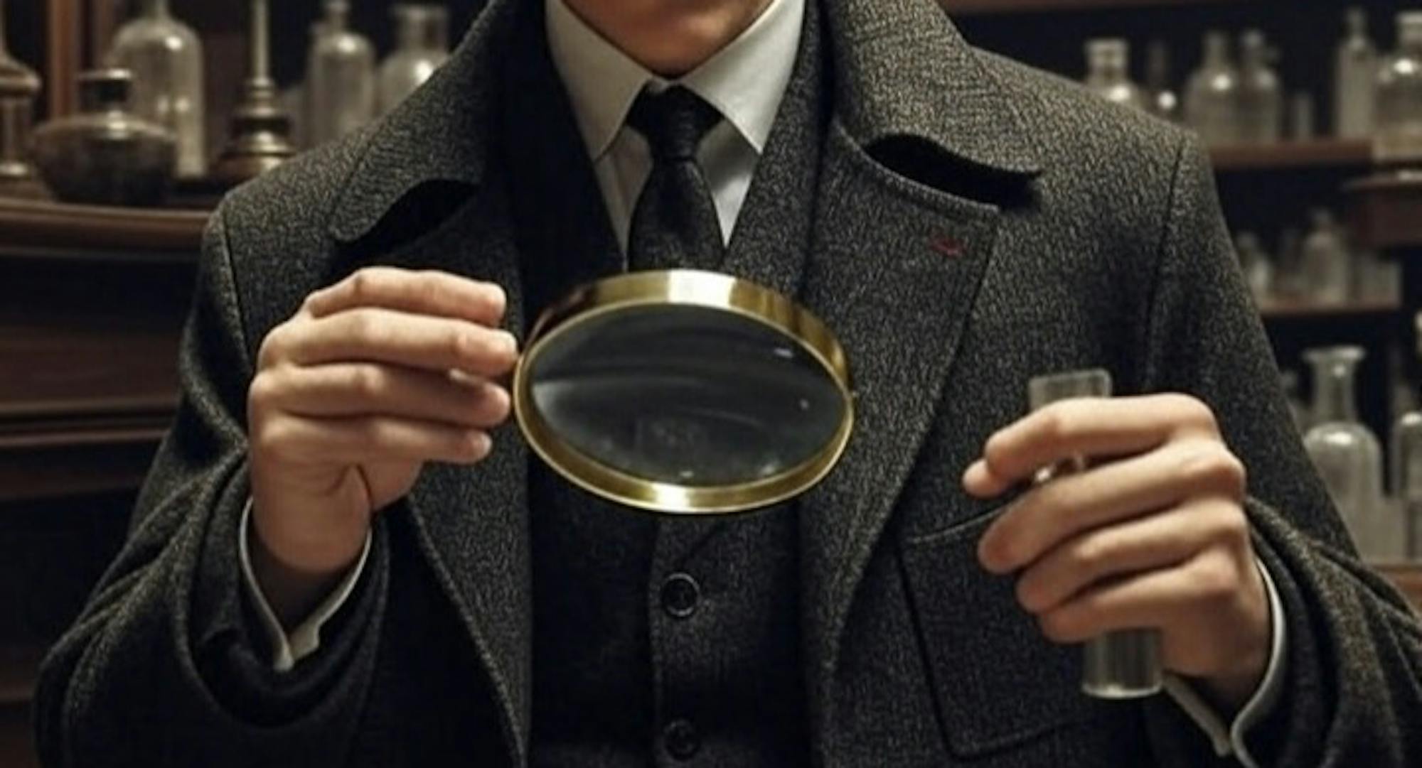 AI Generated Sherlock Holmes - Mike Rea