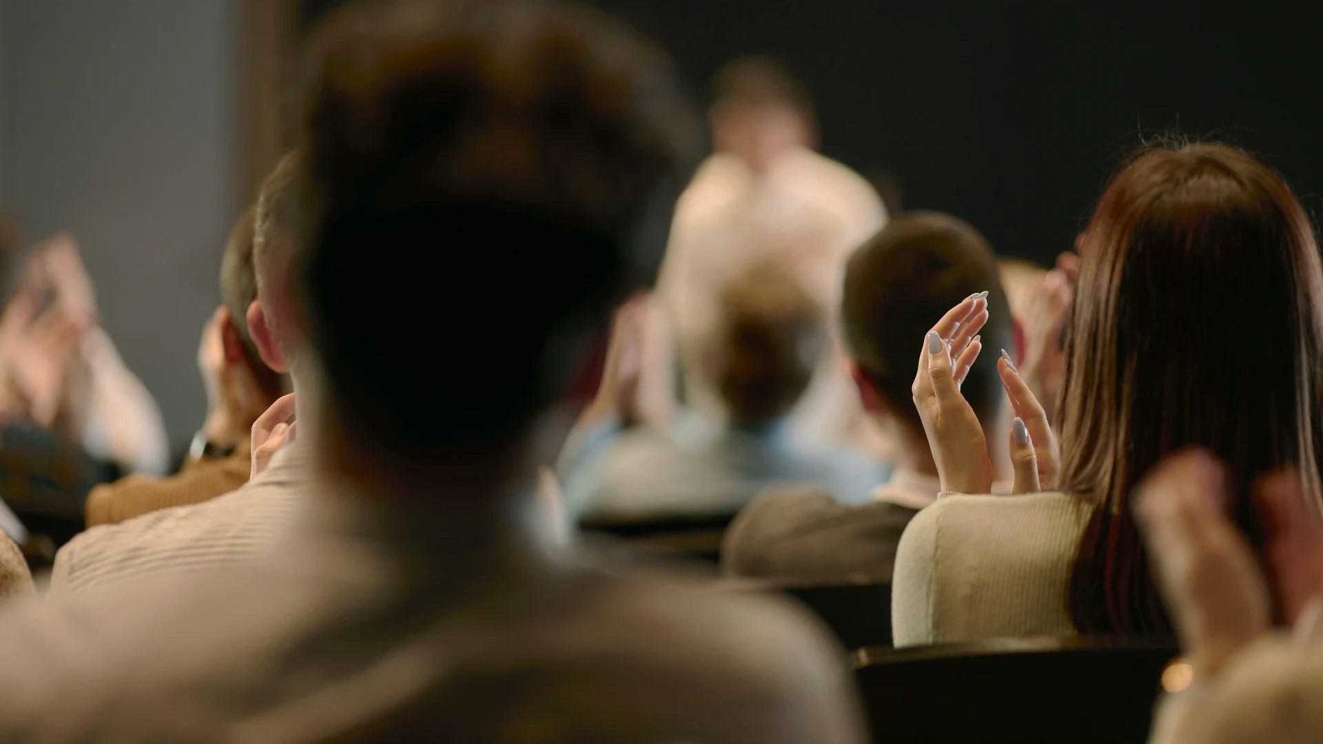 Étudiants à une conférence du LIA