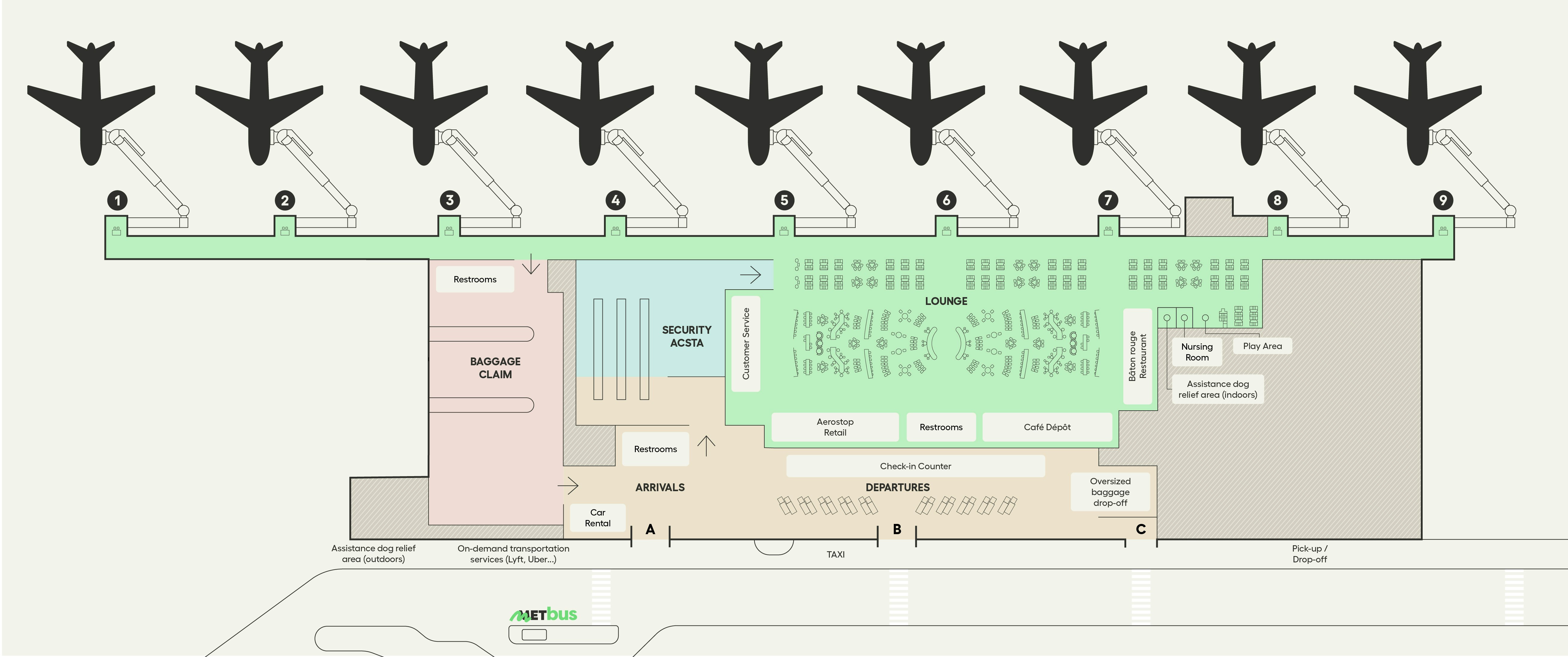 Terminal Map