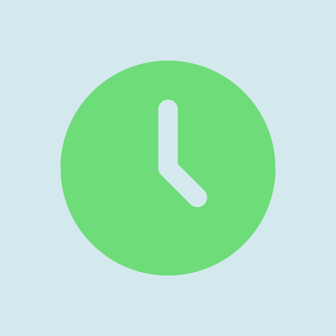 icône représentant une horloge