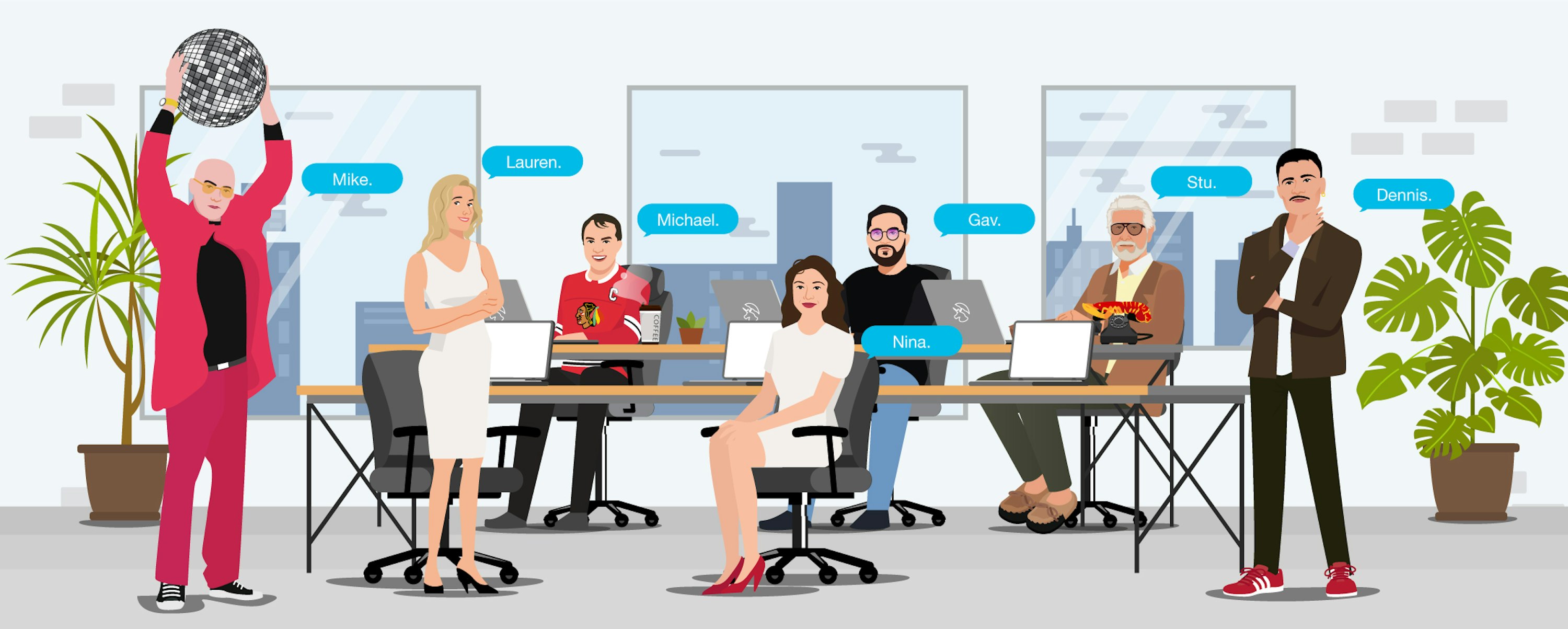 meet the your solar quotes team illustration