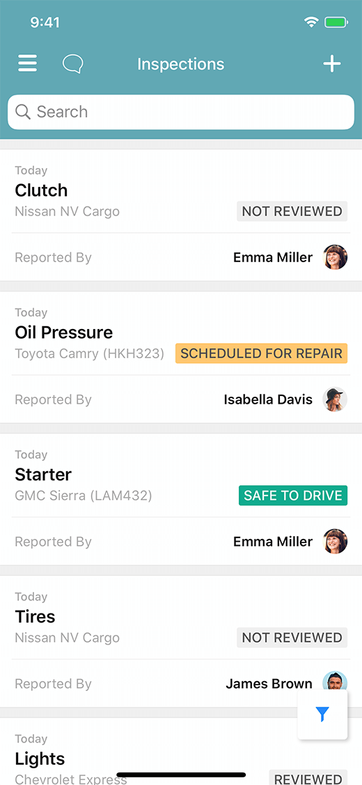 Paperless Vehicle Inspections