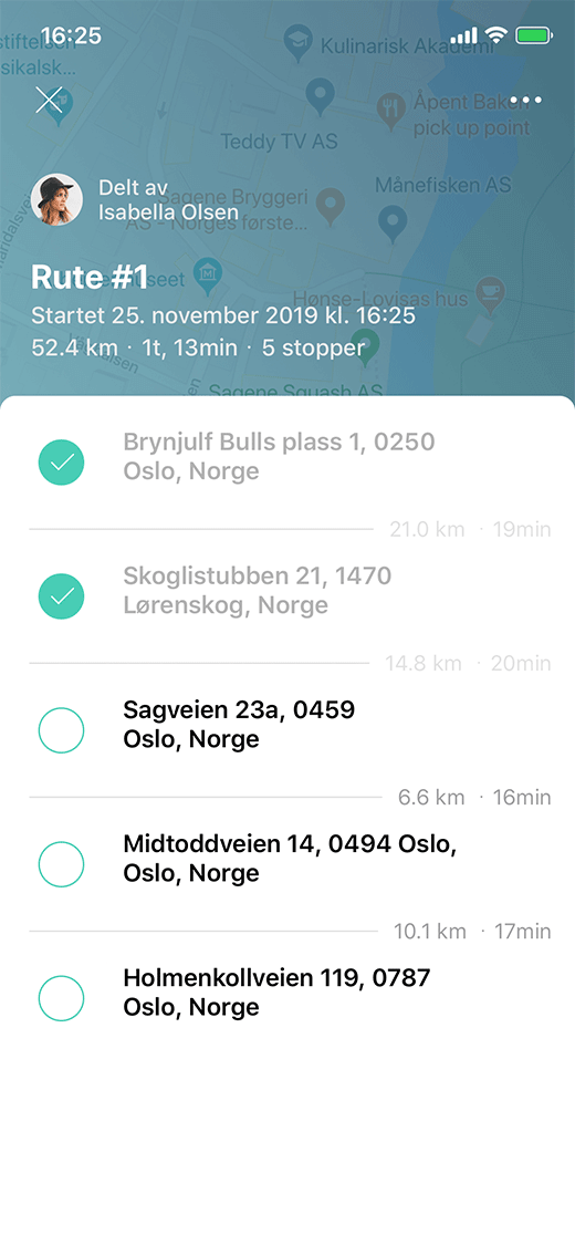 Ruteplanlegging for å optimalisere leveranser og service