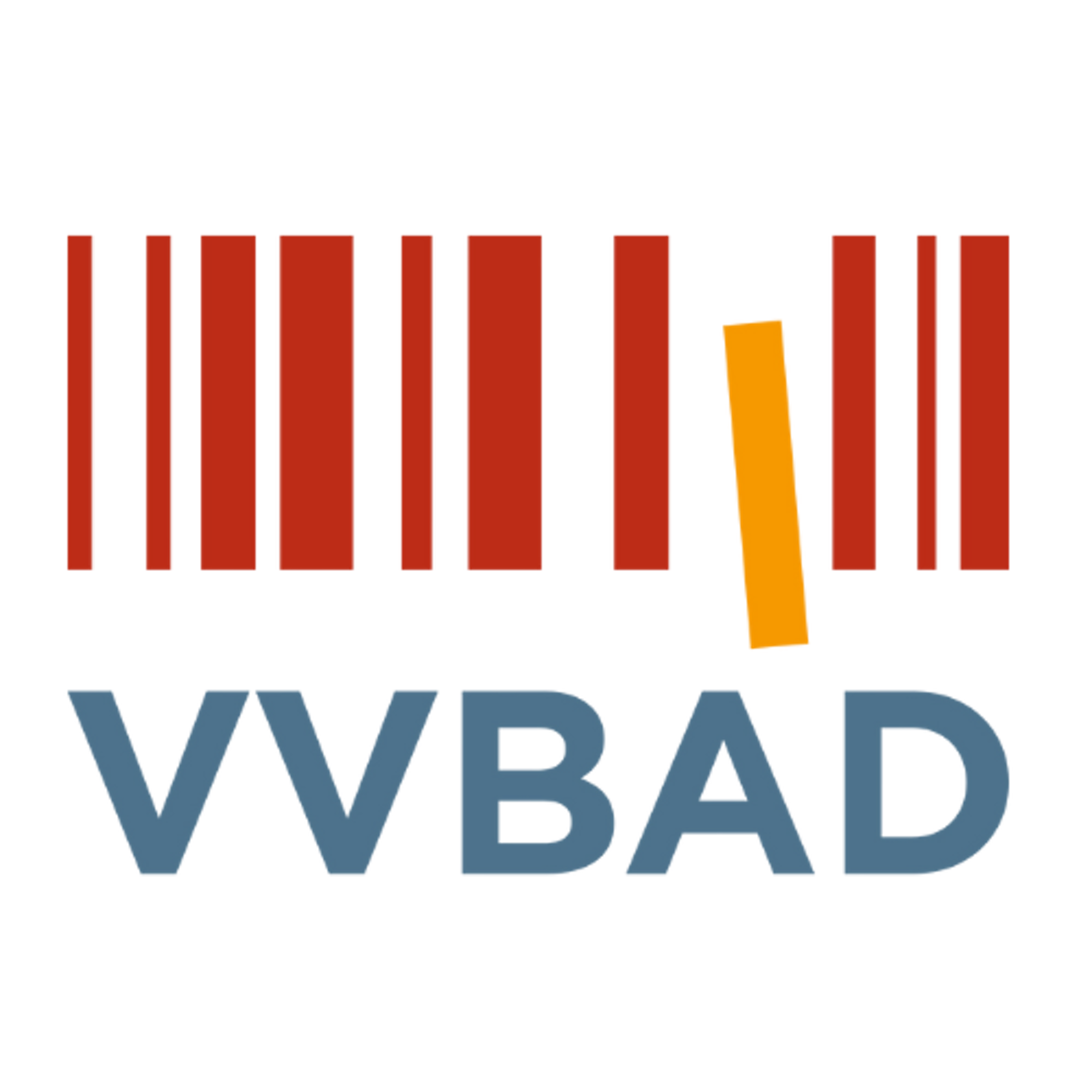 Logo VVBAD (Vlaamse vereniging voor bibliotheek, archief en documentatie)