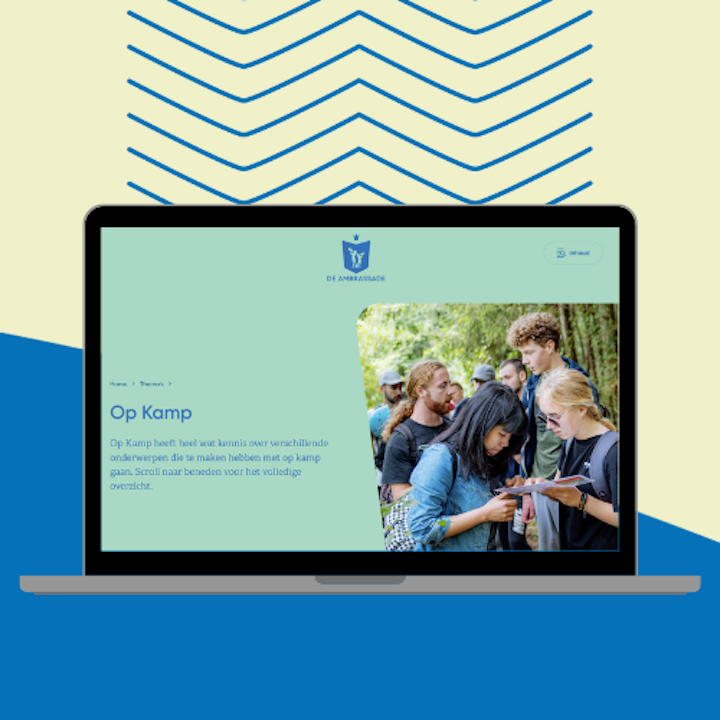 Alle informatie van de website opkamp.be is opgenomen in de nieuwe website van De Ambrassade<
