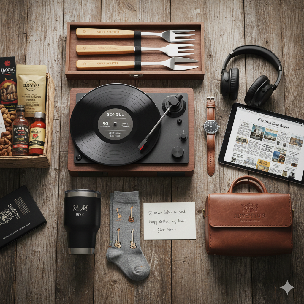 50th Birthday Gift Ideas for Men