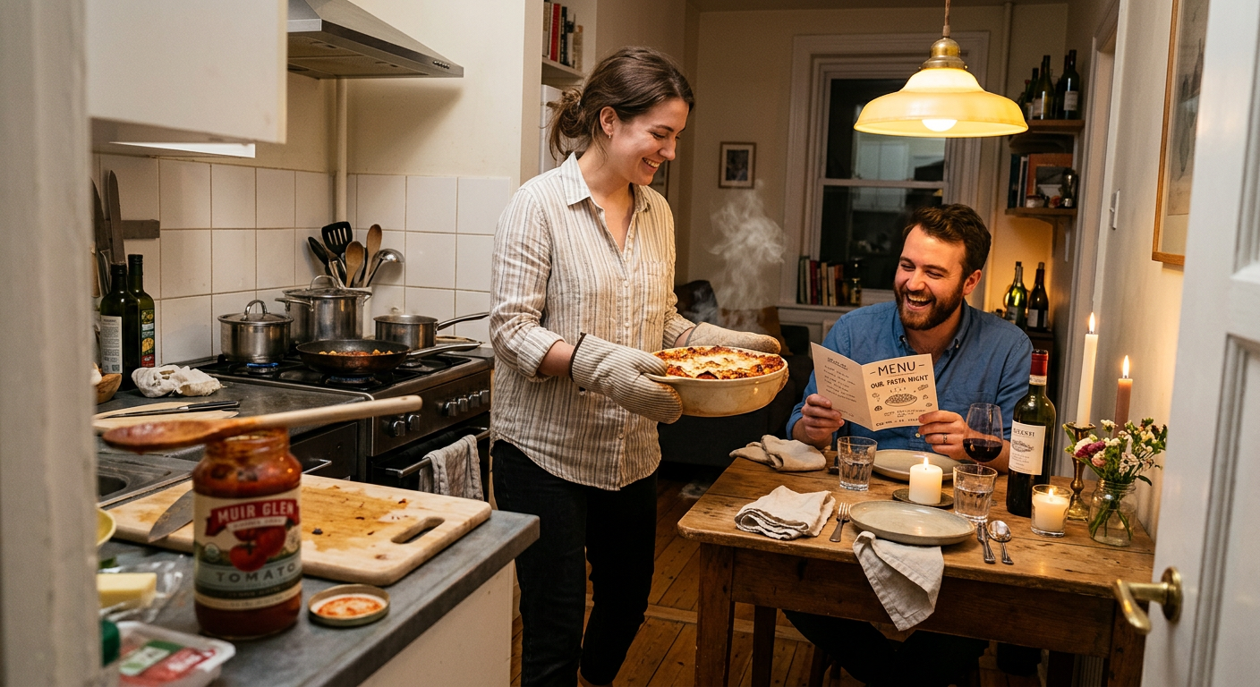 Recreated memory meal gift idea