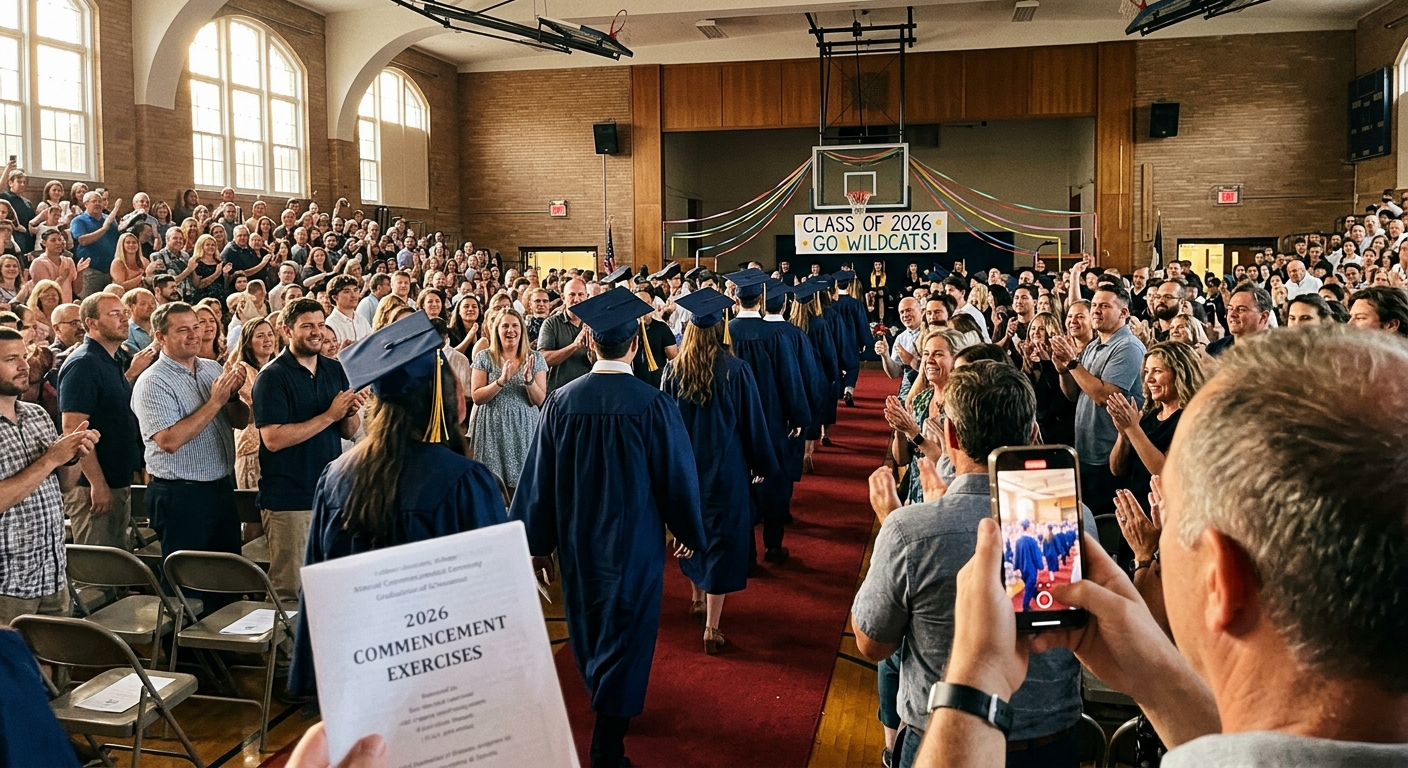 Graduation ceremony processional