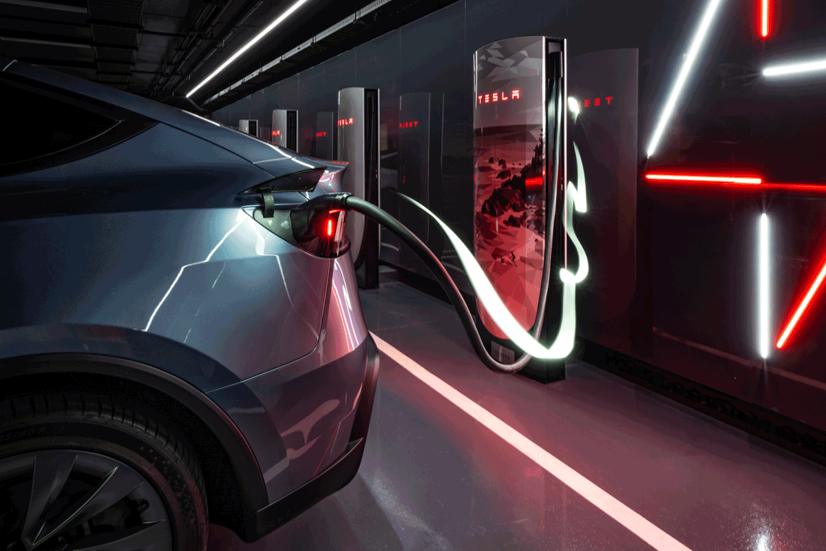 Jonson Lane hosts Australia's 1,000th Tesla Supercharger