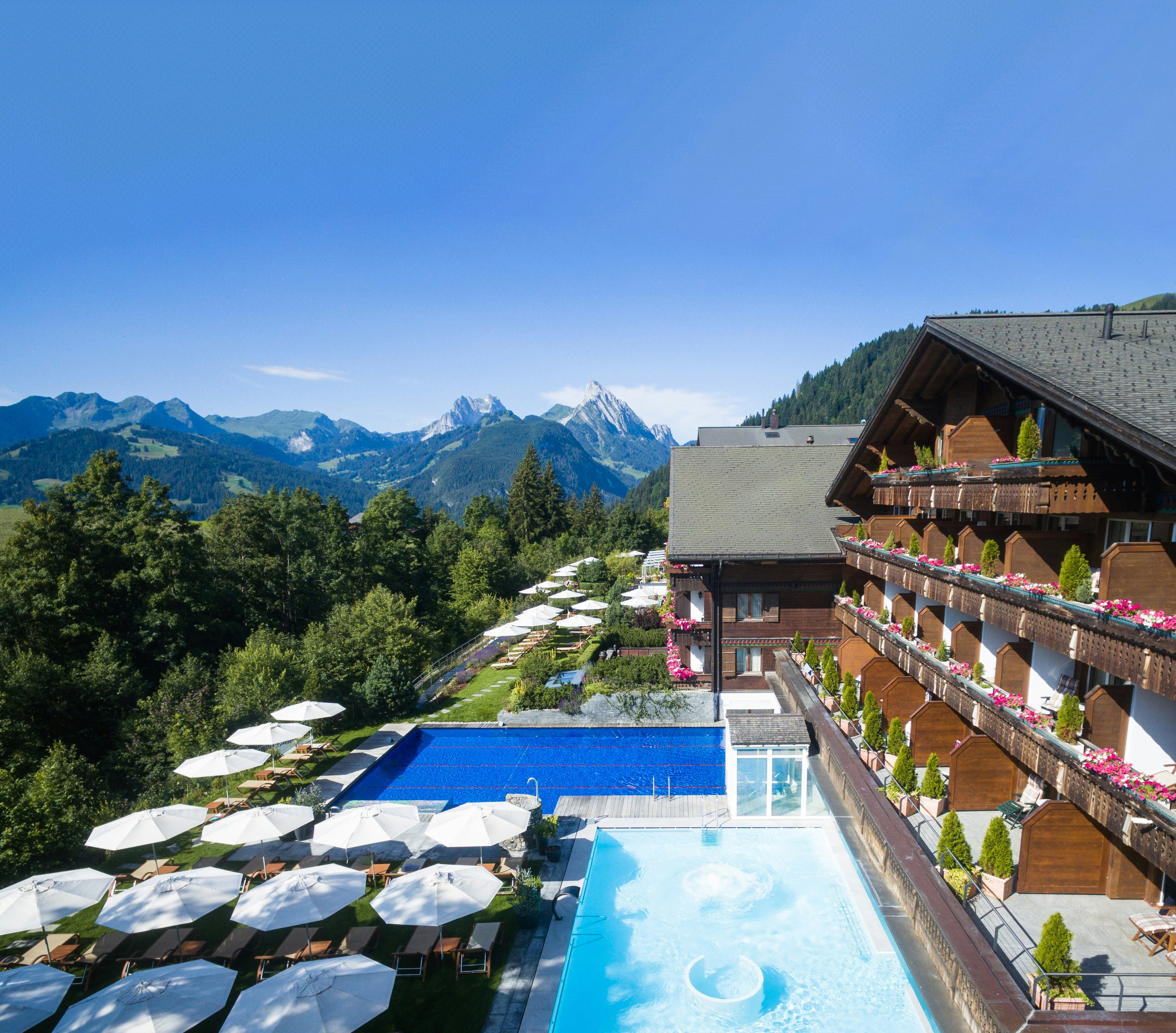 Hôtel côté sud Piscines Photo de drone