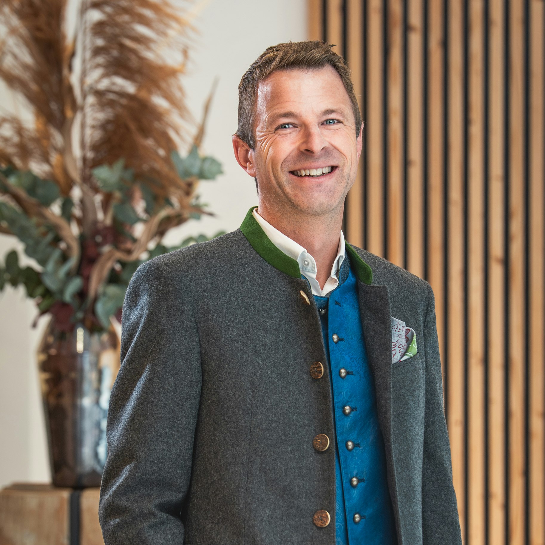 Christian Zinn Portrait-Aufnahme Gastgeber und Direktor Christian Zinn