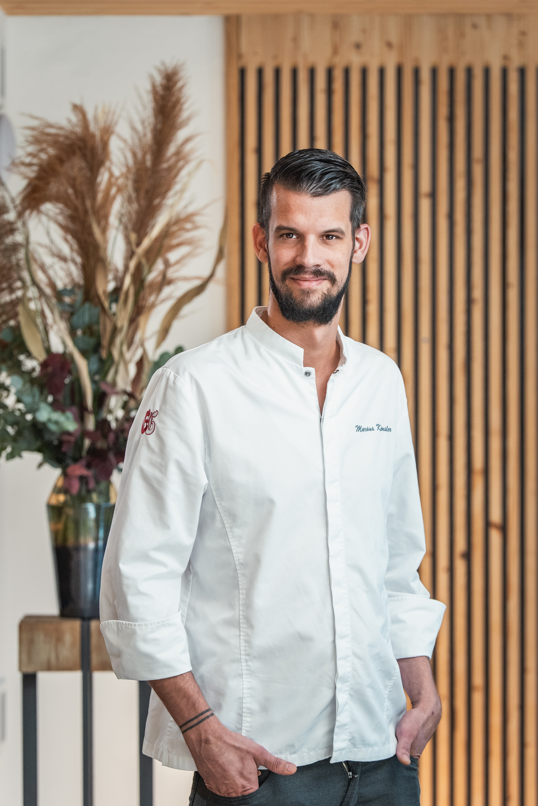 Gastgeber und Executive Chef Marius Kinsler