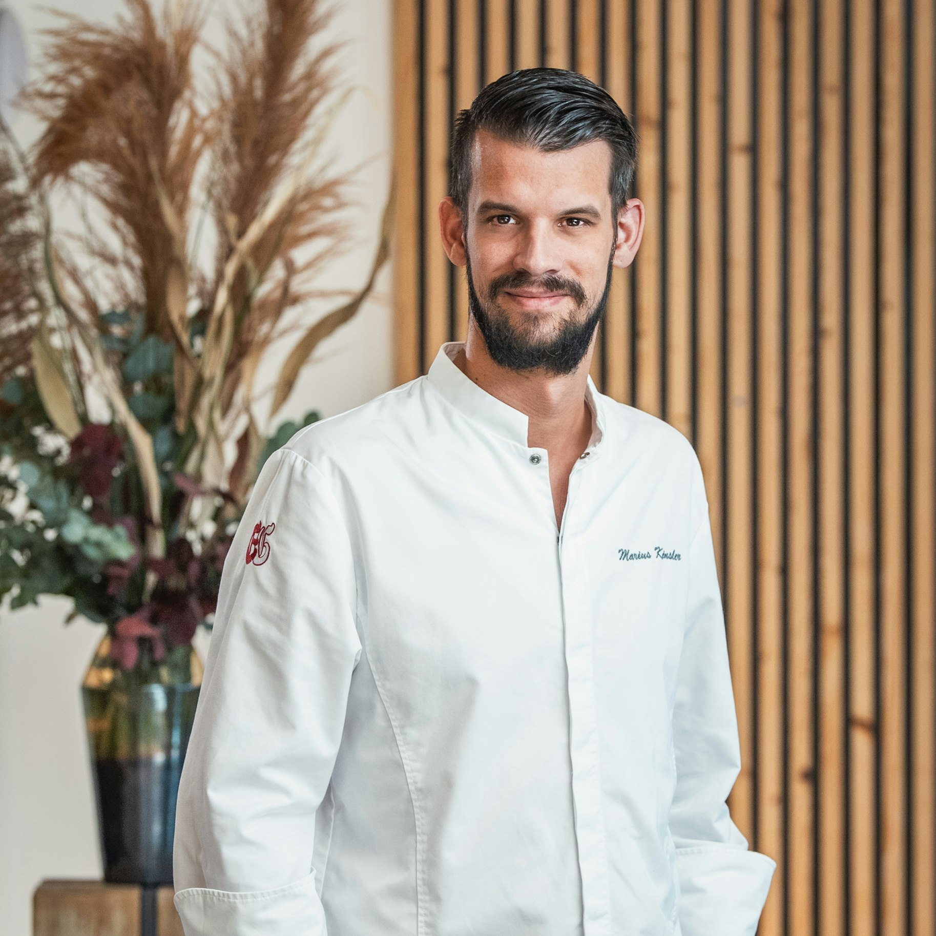 Marius Kinsler Portrait-Aufnahme Gastgeber und Executive Chef Marius Kinsler