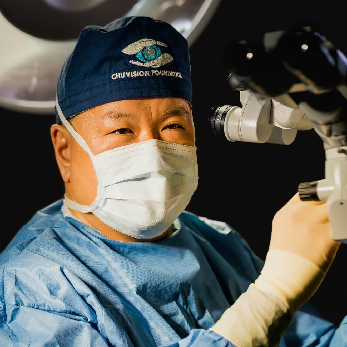 Dr. Chu in professional work attire