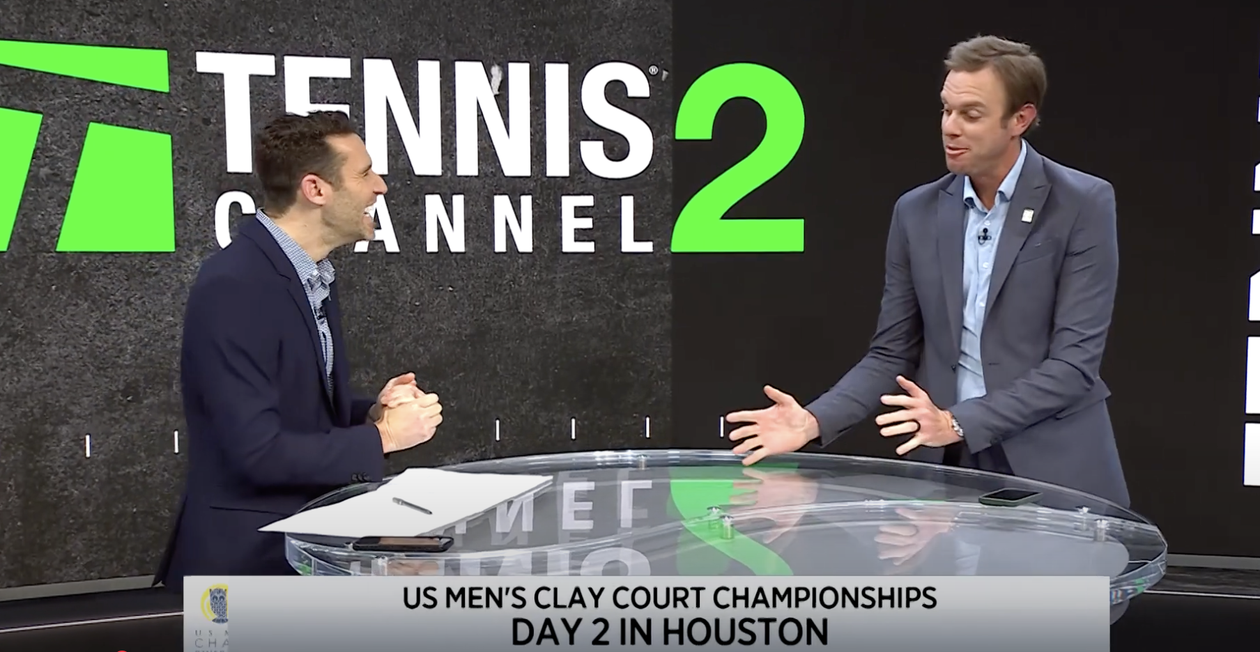 Tennis Channel Produced Studio Segment