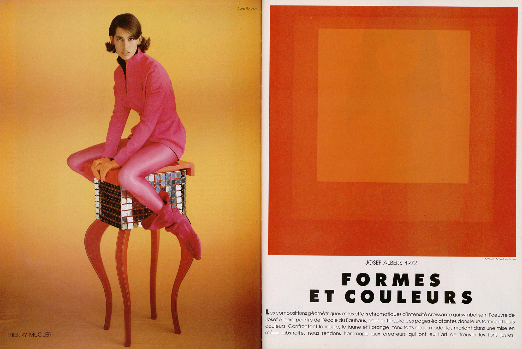 LOFFICIEL100: How Fashion Imitates Art - Fashion Designers Artists