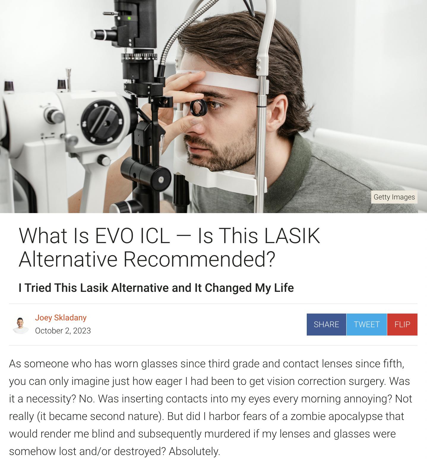 Dr. Kelly on EVO ICL: A Vision Transformation