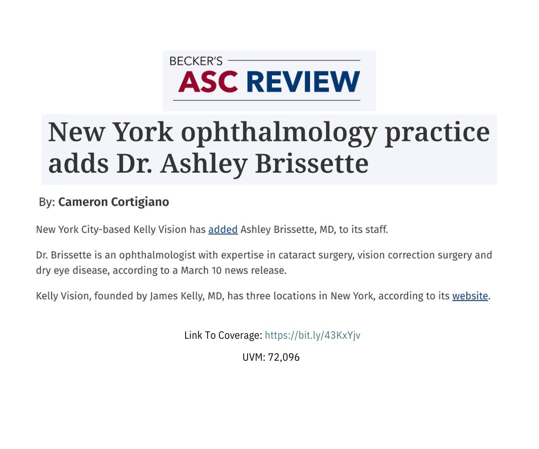 Becker's ASC Review