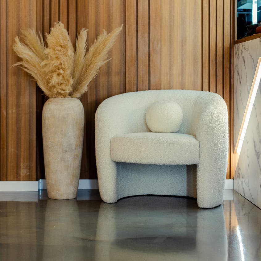 white chair
