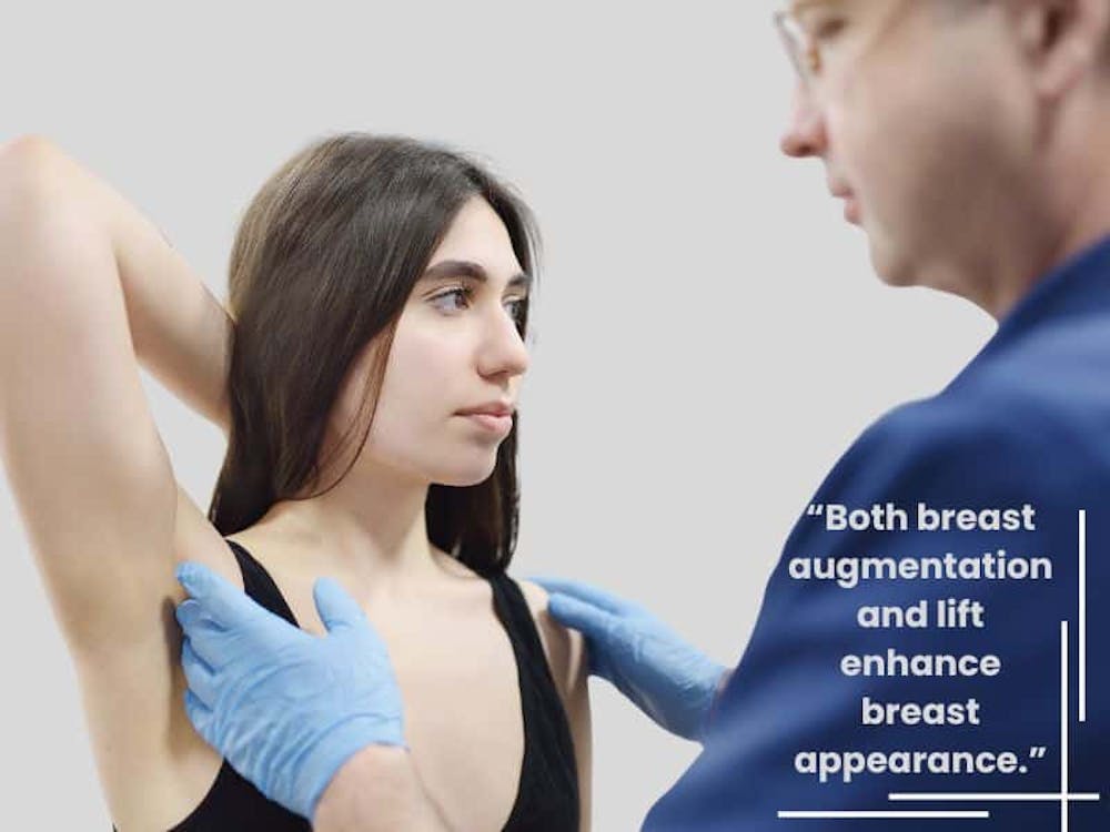 breast lift vs breast augmentation breast lift vs breast augmentation