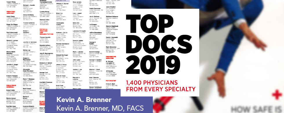 Los Angeles Magazine - Top Docs 2019