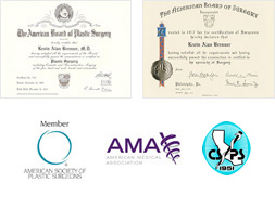 Dr. Kevin Brenner training certificates