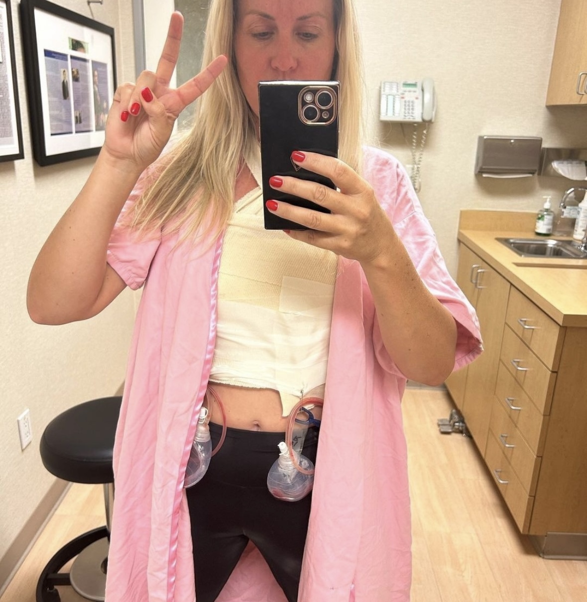 Woman Post Surgery