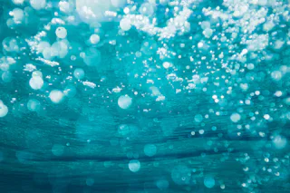 Water Aeration for Biological Treatment - Bubbles Abwasserbelüftung für biologische Reinigung