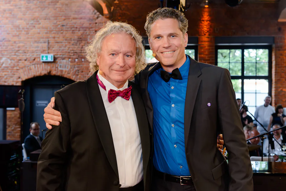 Dr. Horst Reichardt und sein Sohn René Reichardt Dr. Horst Reichardt und sein Sohn René Reichardt