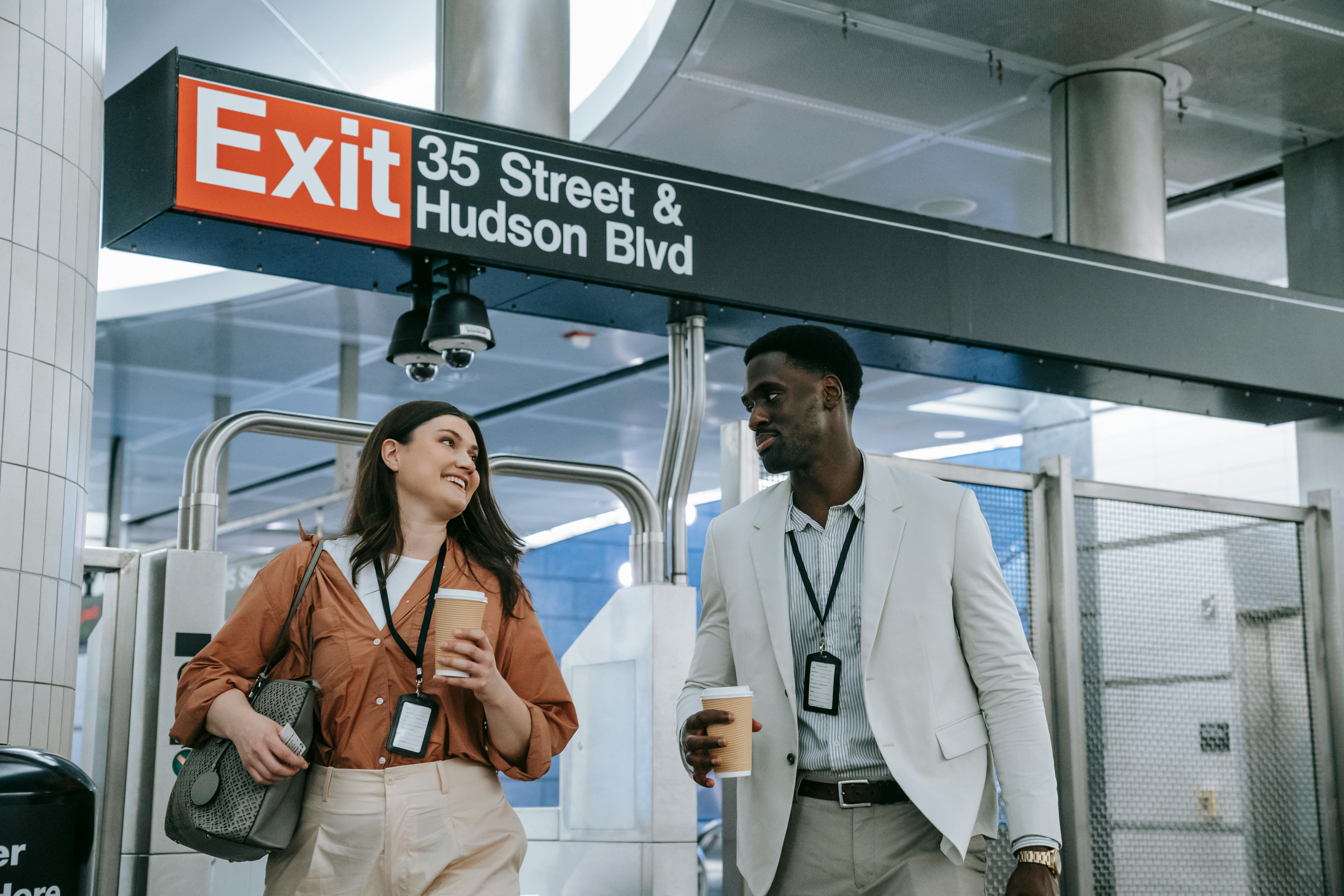 Walking, business, transport