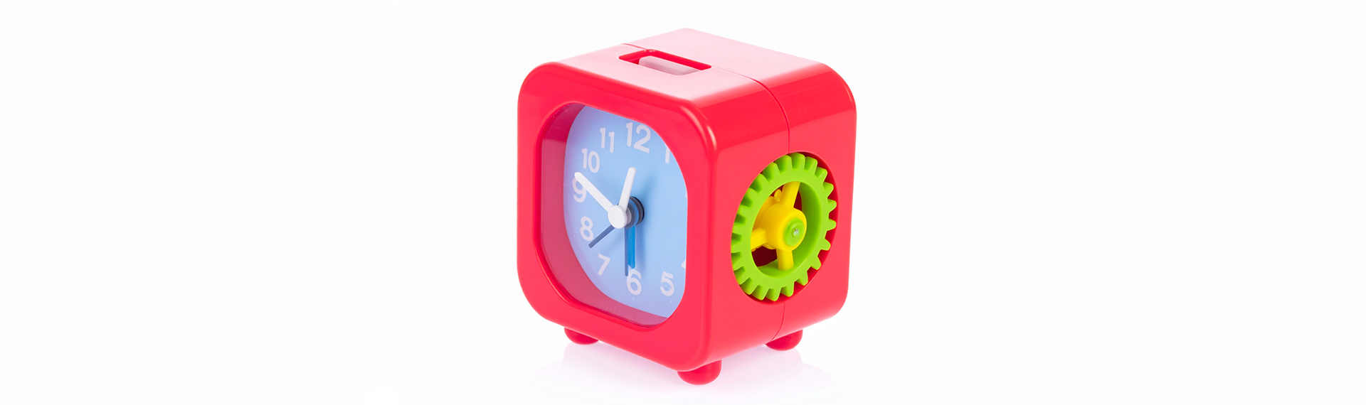 Toy wind-up clock