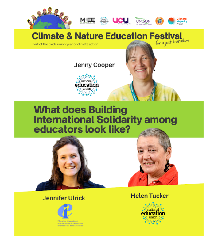 What does Building International Solidarity among educators look like?