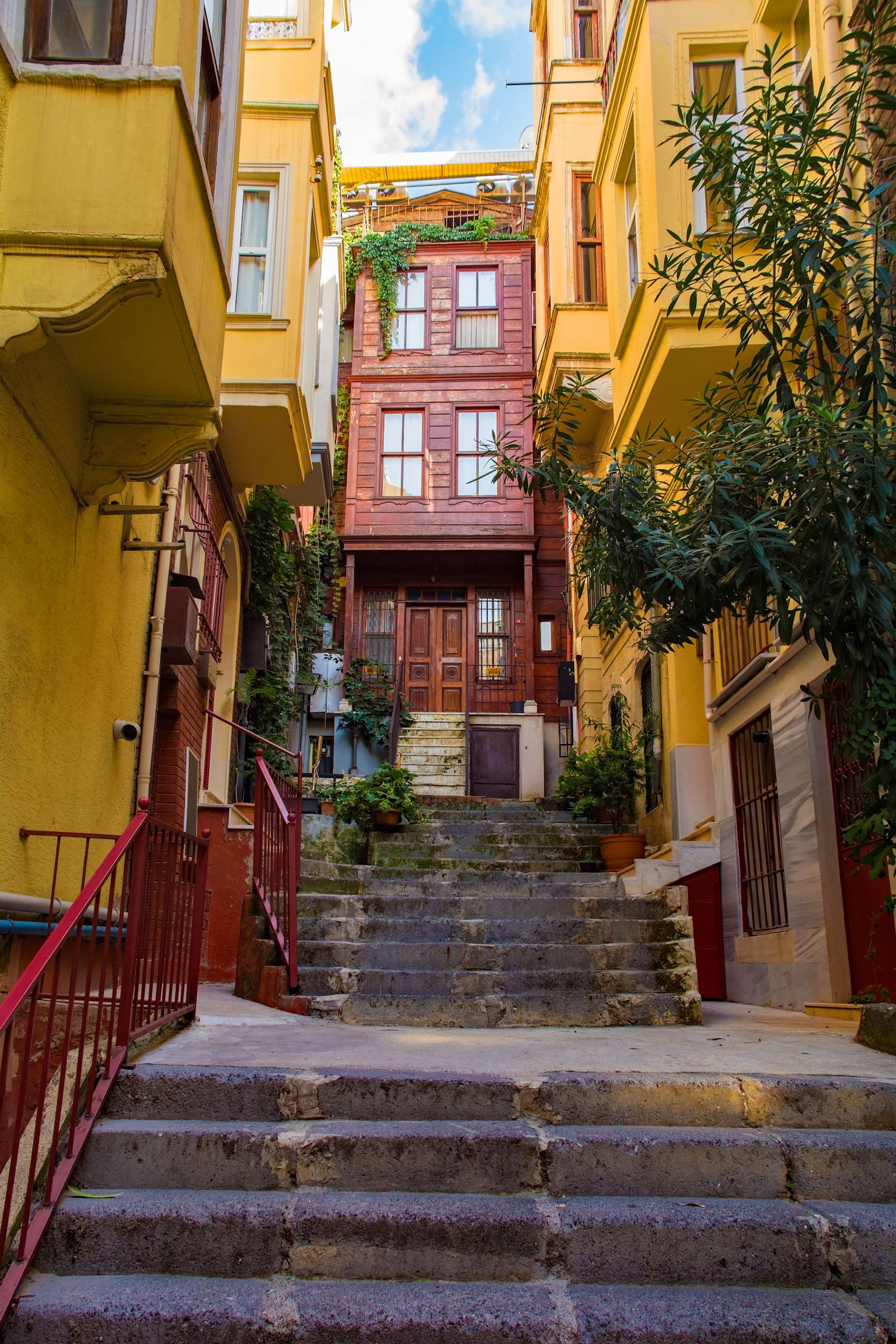 Rue Pittoresque dans le quartier de Beyoglu