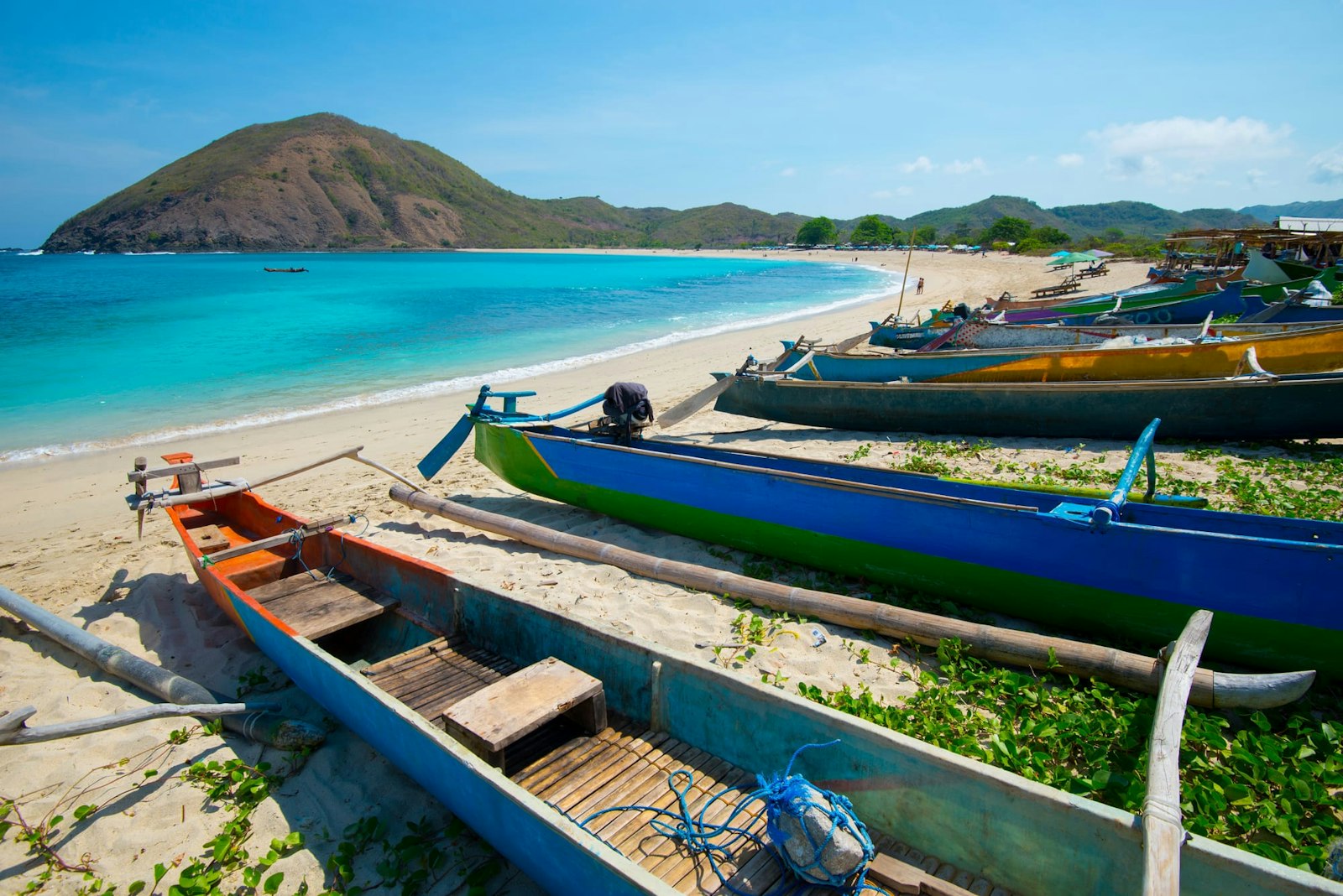 Mawun Beach in Lombok