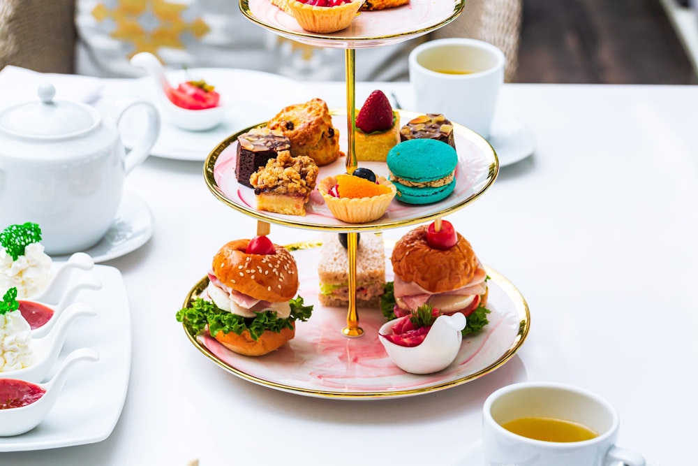 Traditioneller britischer Afternoon Tea