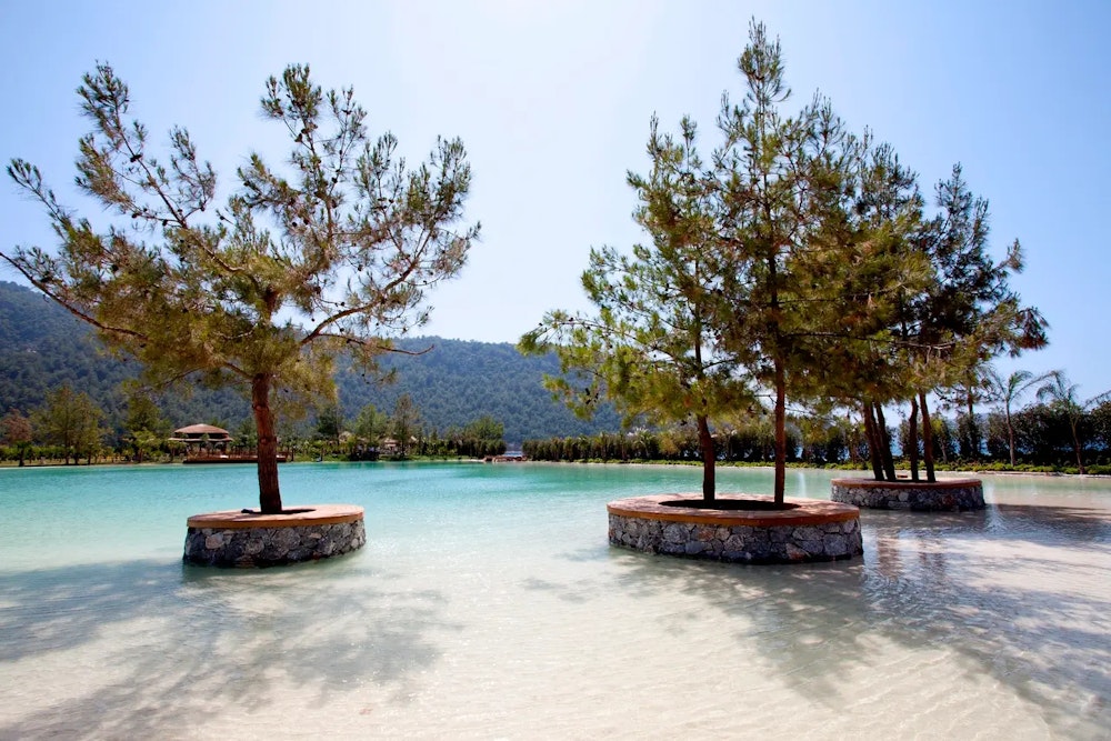 Частный и уединенный пляж только для женщин в Турции