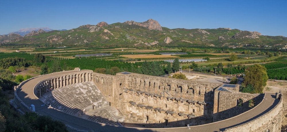 Antik Roma tiyatrosu Aspendos