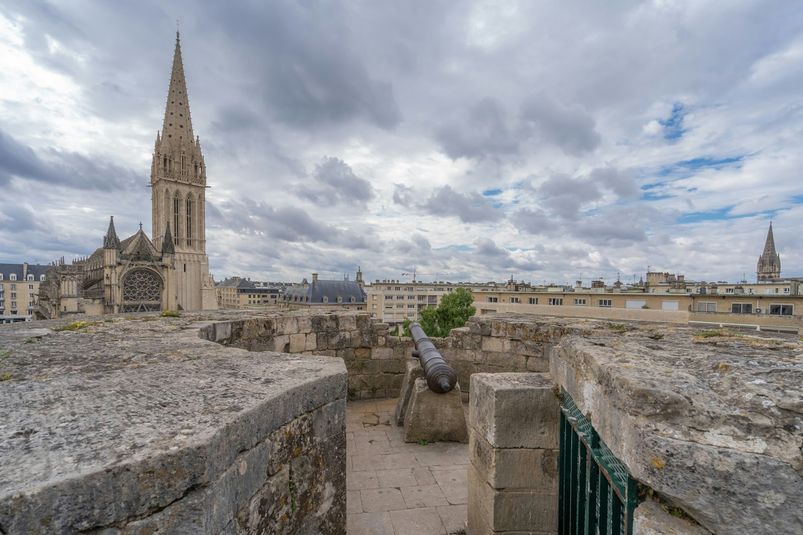 Die mittelalterliche Stadt Caen