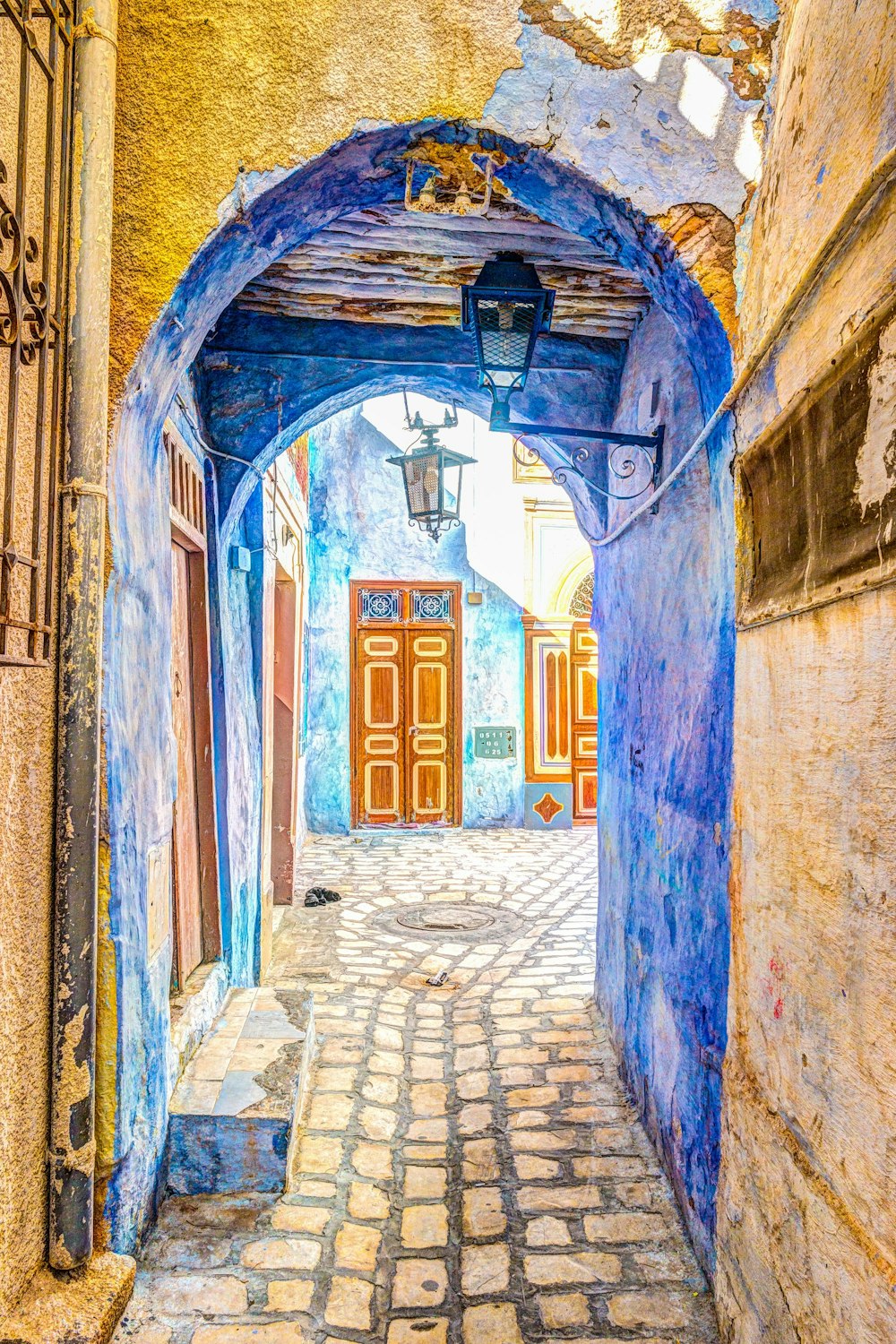Beautiful streets of Tunis