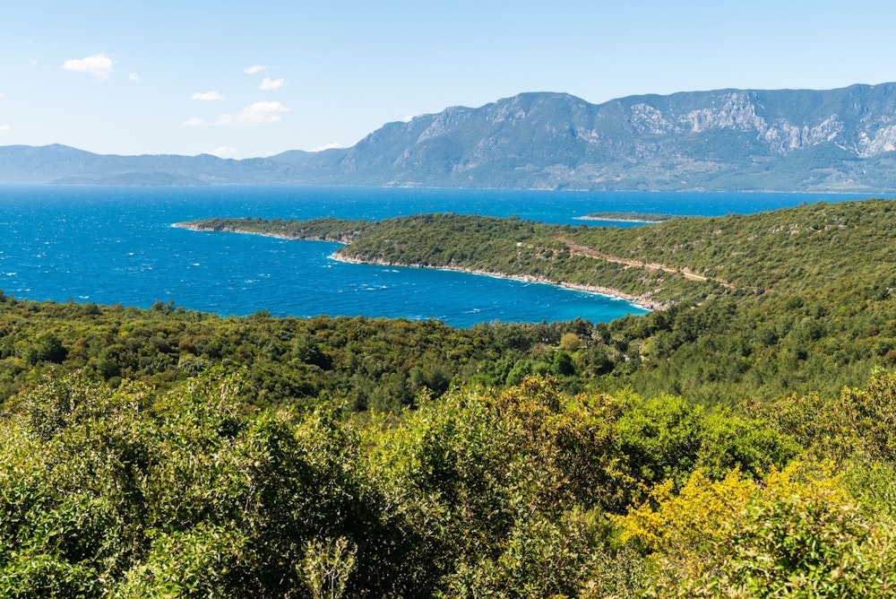Le Incekum Tabiat Park à la périphérie d'Alanya