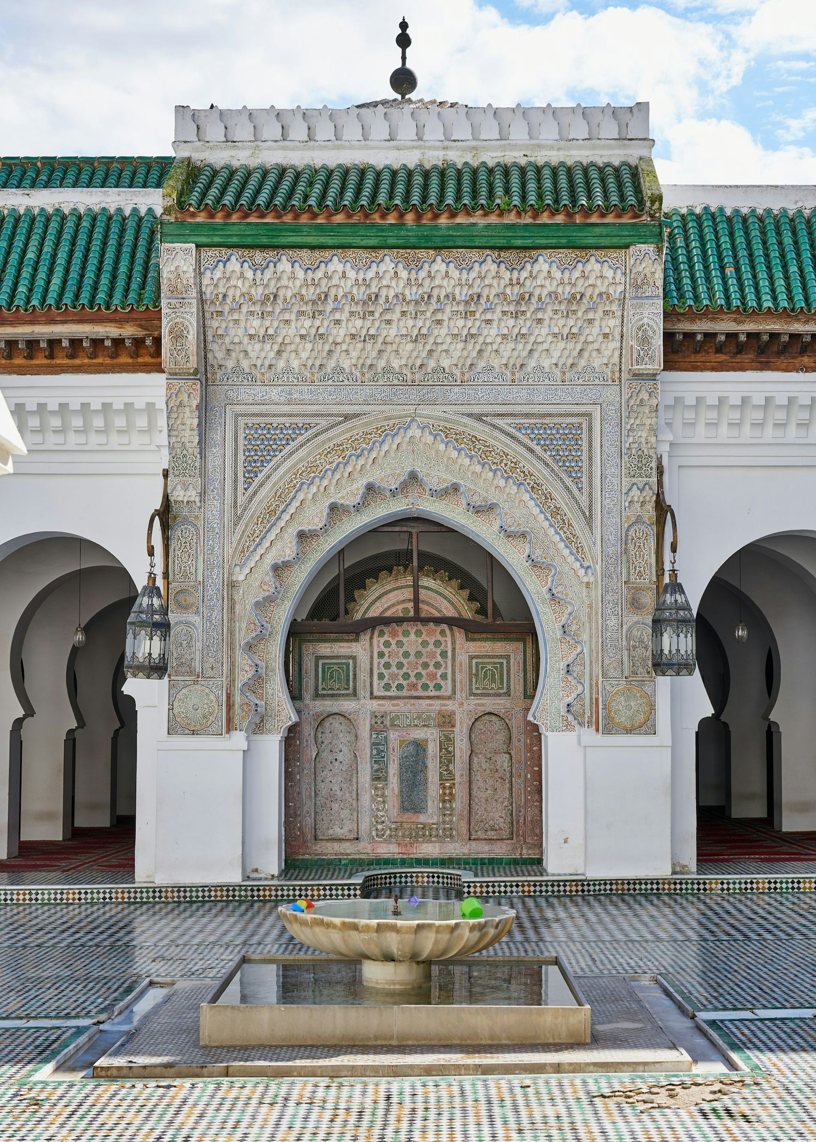 Al-Qarawiyyin Mosque courtyard